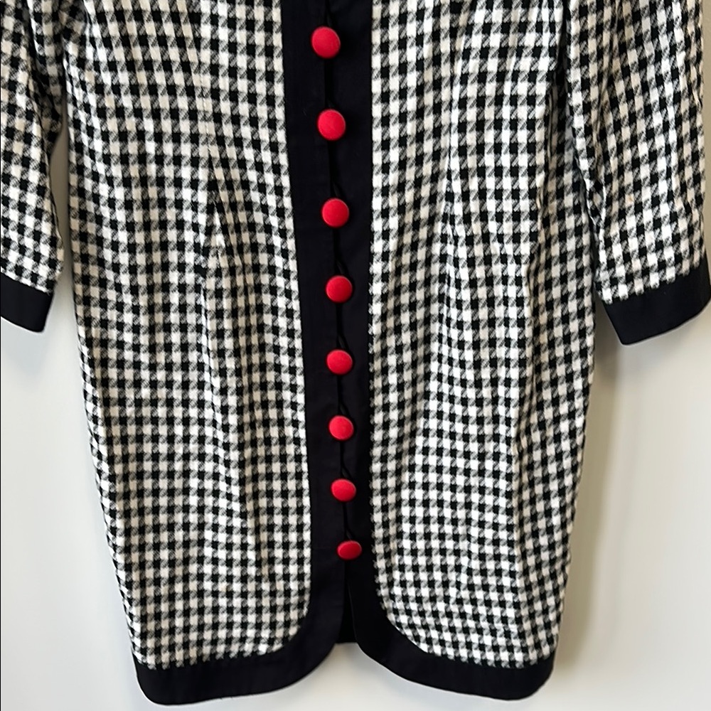 Donna Ricco VTG Sz Large Houndstooth
Midi Dress - Picture 3 of 13